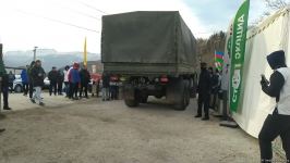 По Лачинской дороге беспрепятственно проехала машина снабжения РМК (ФОТО/ВИДЕО)
