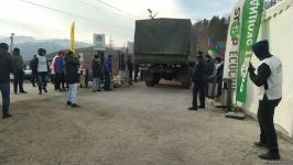 По Лачинской дороге беспрепятственно проехала машина снабжения РМК (ФОТО/ВИДЕО)