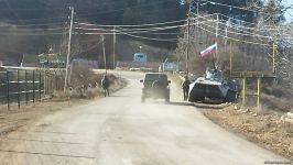 По Лачинской дороге проехал еще один легковой автомобиль РМК (ФОТО)