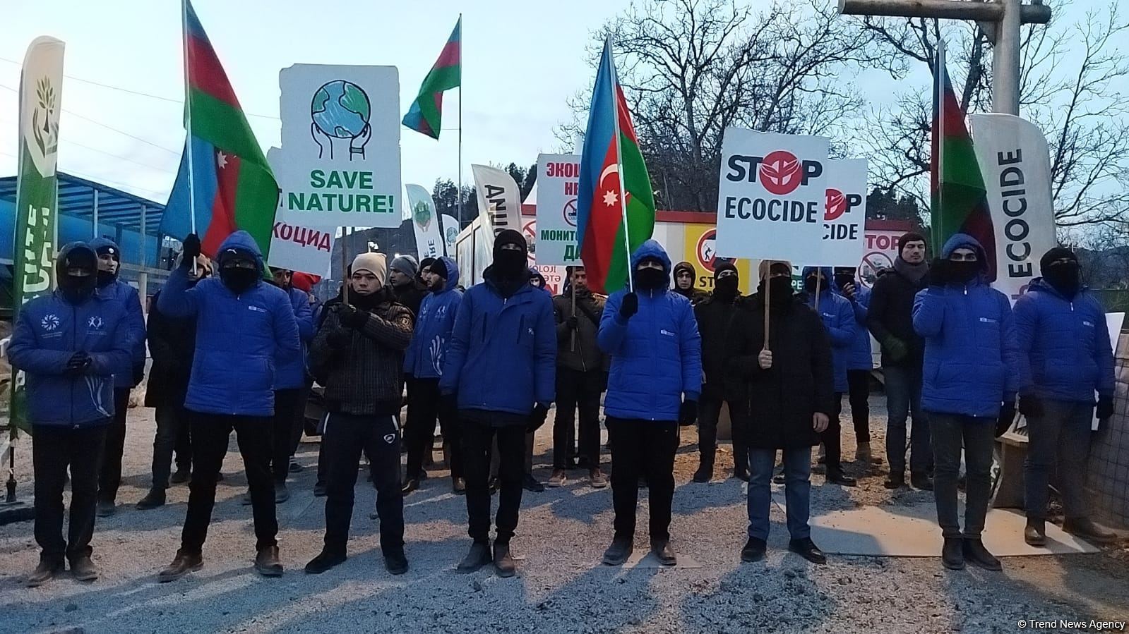 Двадцать седьмой день акции протеста на Лачинской дороге (ФОТО)