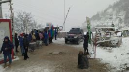 По Лачинской дороге проехала еще одна машина миротворцев (ФОТО/ВИДЕО)