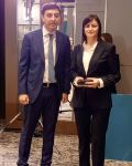 Генсеку Федерации гимнастики Азербайджана вручена медаль "Терегги" (ФОТО)