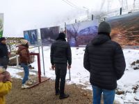 Организована фотовыставка в районе проведения в Карабахе акции экоактивистами (ФОТО)