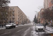 Заснеженный Баку (Фоторепортаж)
