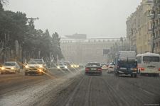 Заснеженный Баку (Фоторепортаж)