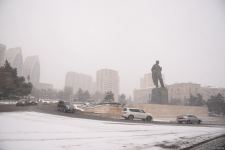 Заснеженный Баку (Фоторепортаж)