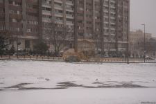Заснеженный Баку (Фоторепортаж)