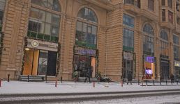 Заснеженный Баку (Фоторепортаж)