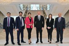 Президент Ильхам Алиев дал интервью местным телеканалам (ФОТО/ВИДЕО)