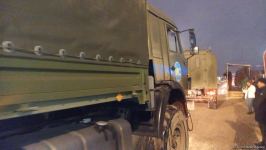 По Лачинской дороге беспрепятственно проехали еще две машины обеспечения миротворцев  (ФОТО/ВИДЕО)