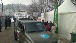 По Лачинской дороге беспрепятственно проехали еще две машины миротворцев (ФОТО)