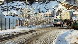 По Лачинской дороге беспрепятственно проехали автомашины Красного Креста (ФОТО)