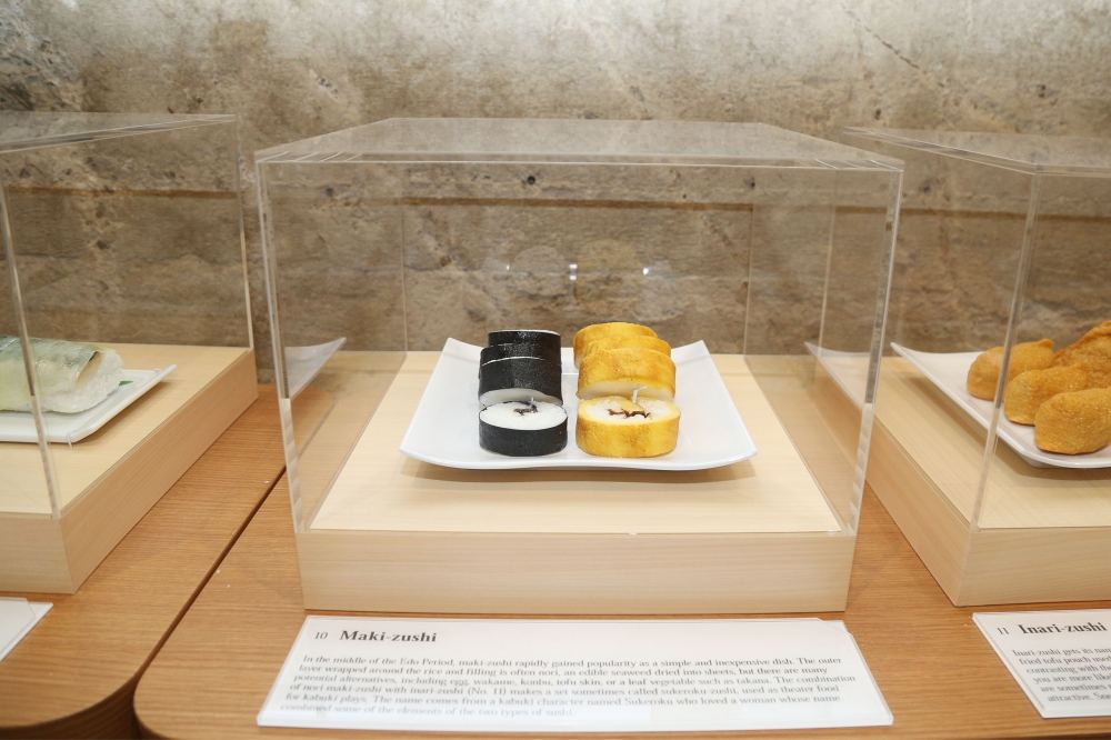İ Love Sushi. В Баку представлена экспозиция из более 150 видов японских суши (ФОТО)