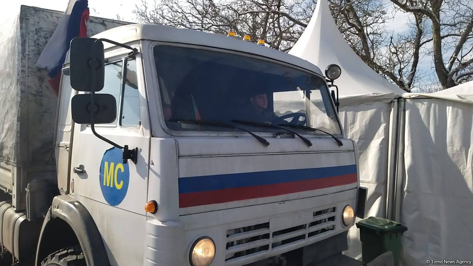 По Лачинской дороге беспрепятственно проехали еще пять автомобилей снабжения миротворцев (ФОТО/ВИДЕО)