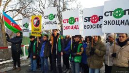 Мирная акция протеста на Лачинской дороге продолжается уже 36 дней (ФОТО/ВИДЕО)