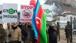 Мирная акция протеста на Лачинской дороге продолжается уже 36 дней (ФОТО/ВИДЕО)