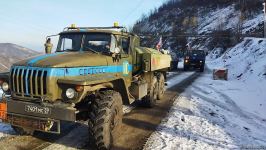 По Лачинской дороге беспрепятственно проехали 15 транспортных средств  РМК (ФОТО/ВИДЕО)