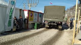 По Лачинской дороге беспрепятственно проехали еще десять автомашин РМК (ФОТО)
