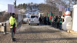 По Лачинской дороге беспрепятственно проехал автотранспорт РМК (ФОТО/ВИДЕО)