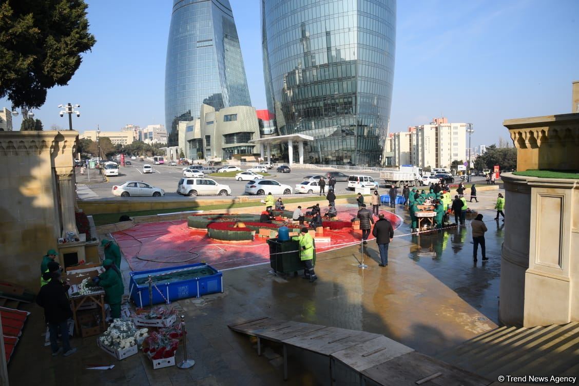 В Баку начаты работы по подготовке к годовщине 20 Января (ФОТО)