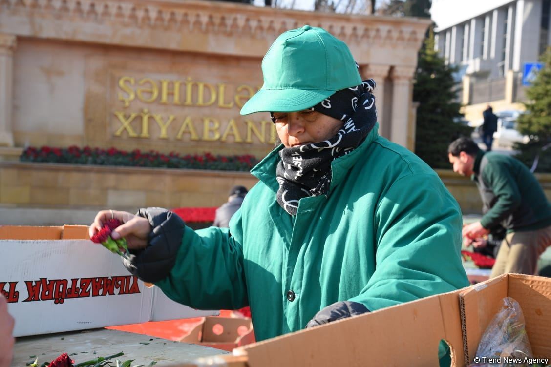 В Баку начаты работы по подготовке к годовщине 20 Января (ФОТО)