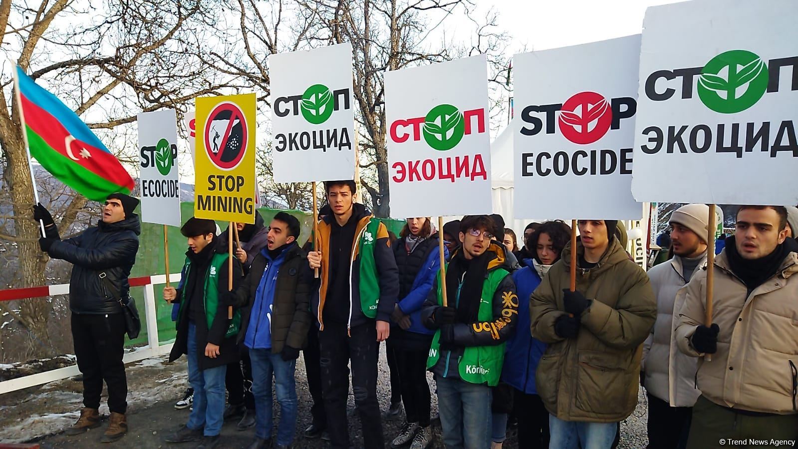 Мирная акция протеста на Лачинской дороге продолжается уже 36 дней (ФОТО/ВИДЕО)