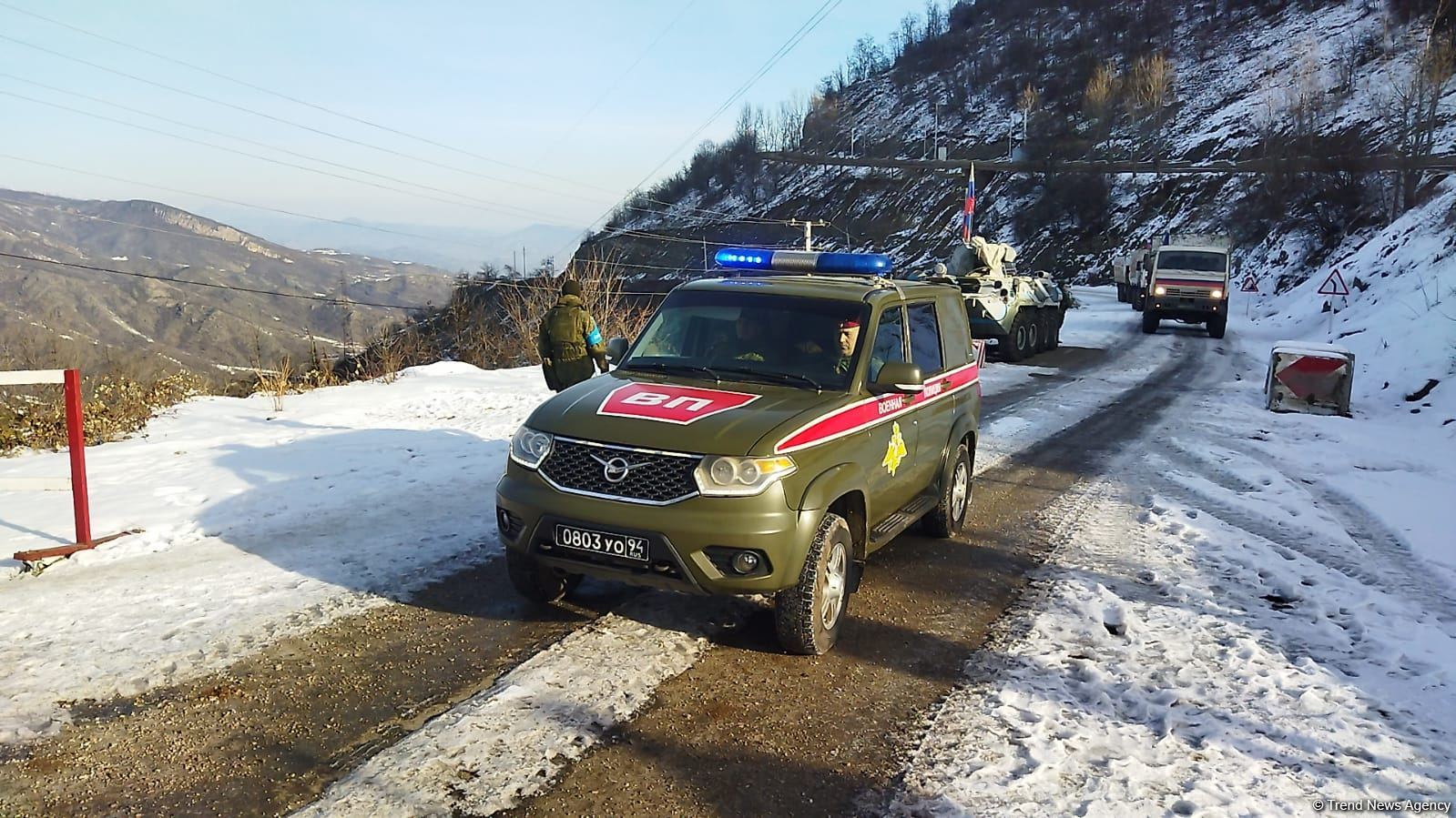 По Лачинской дороге беспрепятственно проехали 15 транспортных средств  РМК (ФОТО/ВИДЕО)