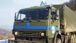По Лачинской дороге беспрепятственно проехали 8  автомашин РМК (ФОТО/ВИДЕО)
