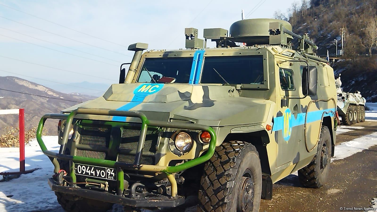 По Лачинской дороге беспрепятственно проехали 8  автомашин РМК (ФОТО/ВИДЕО)