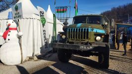 По Лачинской дороге проехала еще одна колонна грузовых автомашин РМК (ФОТО)