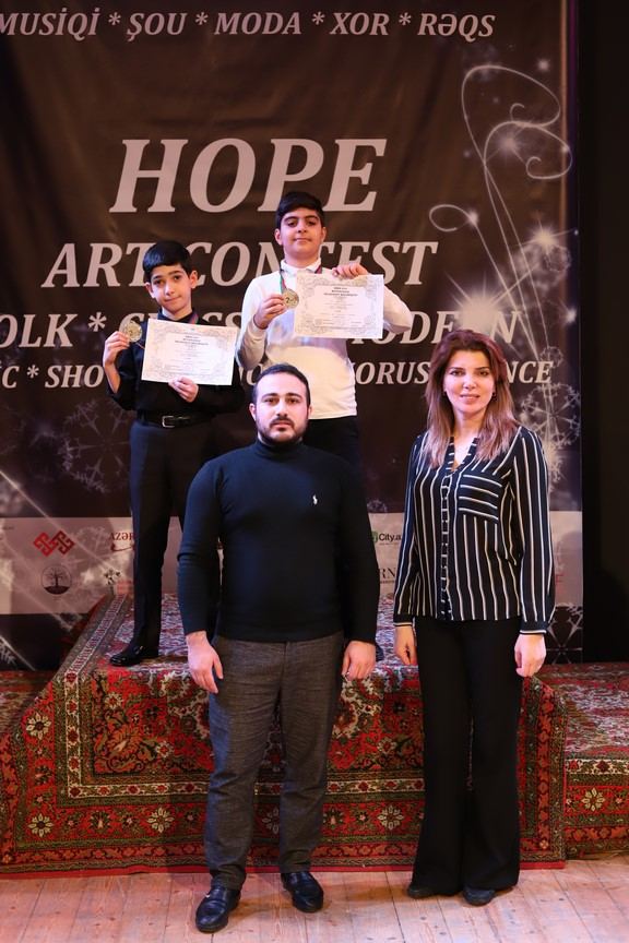 В Баку состоялся конкурс искусств "Надежда" (ФОТО)
