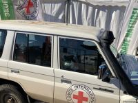 Four ICRC vehicles move freely along Azerbaijan's Lachin-Khankendi road (PHOTO)