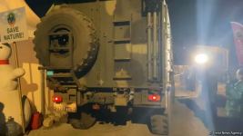 По Лачинской дороге беспрепятственно проехали еще две машины миротворцев (ФОТО/ВИДЕО)