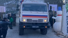 По Лачинской дороге беспрепятственно проехали еще 17 автомобилей миротворцев (ФОТО)