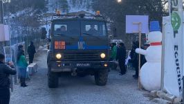 По Лачинской дороге беспрепятственно проехали еще 17 автомобилей миротворцев (ФОТО)