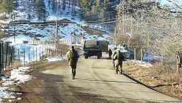 По Лачинской дороге беспрепятственно проехала колонна автомашин РМК (ФОТО)