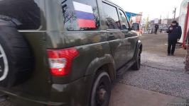 По Лачинской дороге беспрепятственно проехала колонна автомашин РМК (ФОТО)