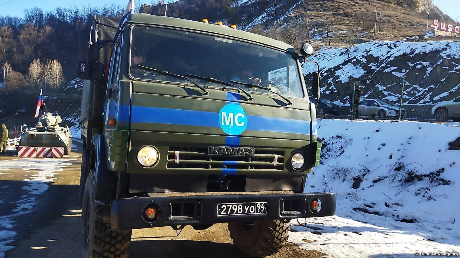 Сегодня по Лачинской дороге беспрепятственно проехали 64 автомобиля (ФОТО)
