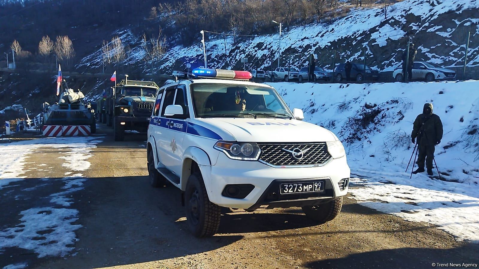 Сегодня по Лачинской дороге беспрепятственно проехали 64 автомобиля (ФОТО)
