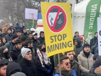 Мирная акция протеста на Лачинской дороге продолжается (ФОТО)