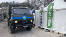 По Лачинской дороге беспрепятственно проехали еще четырнадцать автомобилей миротворцев (ФОТО/ВИДЕО)