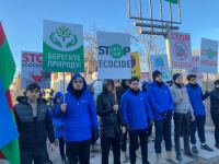 Мирная акция протеста на Лачинской дороге продолжается (ФОТО)