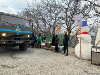 По Лачинской дороге беспрепятственно проехали еще 6 грузовых автомобилей РМК (ФОТО)