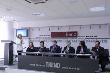 В АМИ Trend прошло мероприятие на тему "Спорт – это не битва. Спорт - это культура" (ВИДЕО, ФОТО)