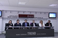 В АМИ Trend прошло мероприятие на тему "Спорт – это не битва. Спорт - это культура" (ВИДЕО, ФОТО)