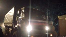 Six more vehicles of Russian peacekeepers pass freely along Azerbaijan's Lachin-Khankendi road (PHOTO)