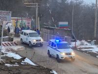 Сегодня по Лачинской дороге проехало 51 транспортное средство (ФОТО)