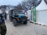 По Лачинской дороге проехали еще два грузовых автомобиля РМК