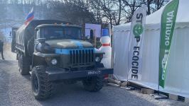 По Лачинской дороге беспрепятственно проехали еще 11 транспортных средств миротворцев (ФОТО)