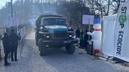 По Лачинской дороге беспрепятственно проехали еще 11 транспортных средств миротворцев (ФОТО)
